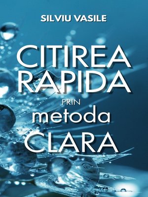 cover image of Citirea Rapida prin Metoda Clara
